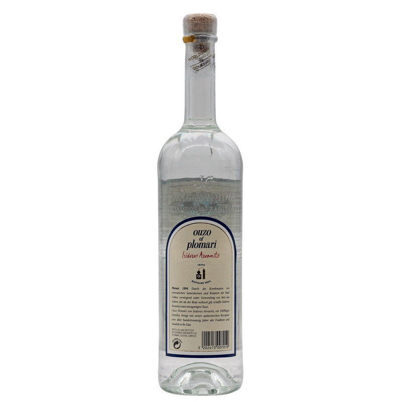 Ouzo Plomari 0,7 L 40% vol Ouzo Plomari 0,7 L 40% vol